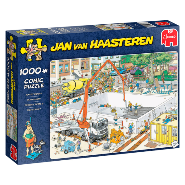 Køb Jan van Haasteren - Byggepladsen (1000 brikker) online billigt tilbud rabat legetøj