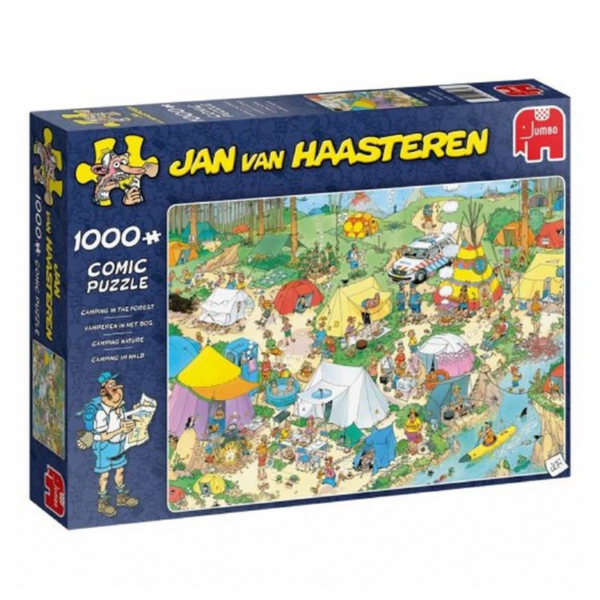 Køb Jan van Haasteren - Campingpladsen (1000 brikker) online billigt tilbud rabat legetøj