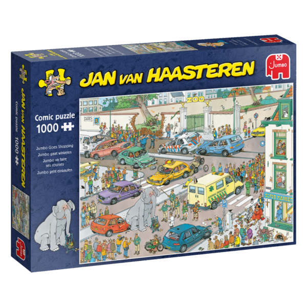 Køb Jan van Haasteren - Jumbo på indkøb (1000 brikker) online billigt tilbud rabat legetøj
