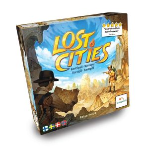 køb Lost Cities The Card Game Dansk spil online tilbud