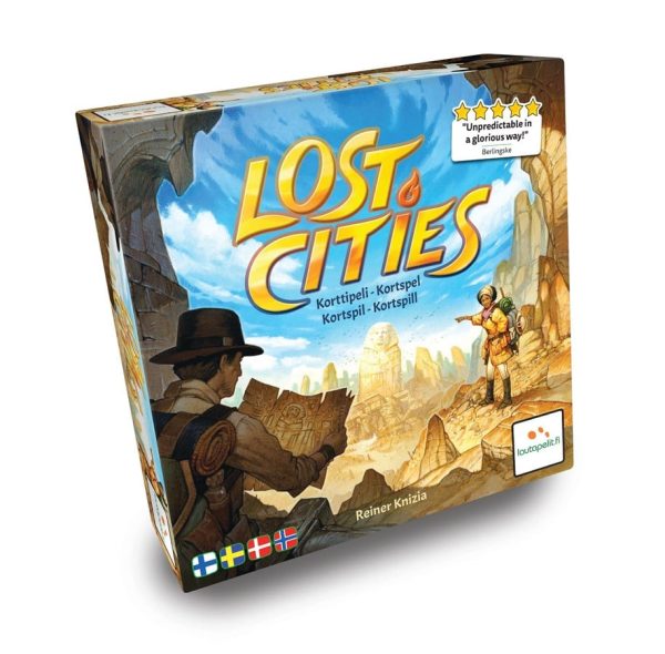 køb Lost Cities The Card Game Dansk spil online tilbud