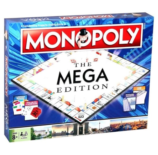 køb Monopoly Mega (2017 Edition) Engelsk spil online tilbud