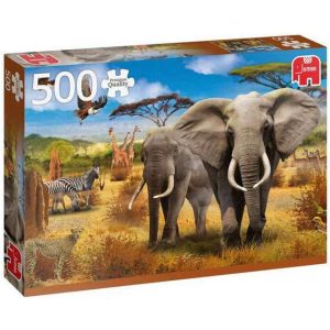 Køb African Savannah - 500 Brikker Brætspil