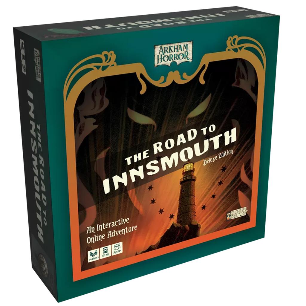Køb Arkham Horror: The Road to Innsmouth - Deluxe Edition Brætspil
