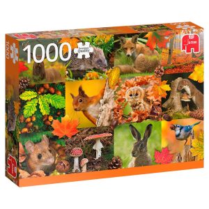 Køb Autumn Animals - 1000 brikker Brætspil