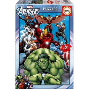 Køb Avengers - 200 brikker Brætspil