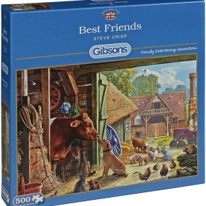 Køb Best Friends - 500 brikker Brætspil