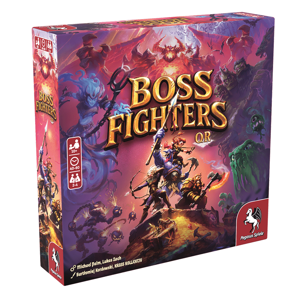 Køb Boss Fighters QR - Engelsk Brætspil
