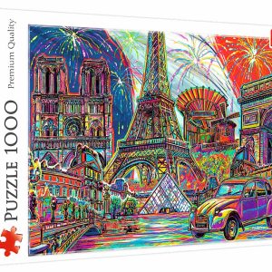 Køb Colours of Paris - 1000 Brikker Brætspil