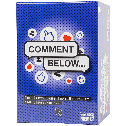 Køb Comment Below Brætspil
