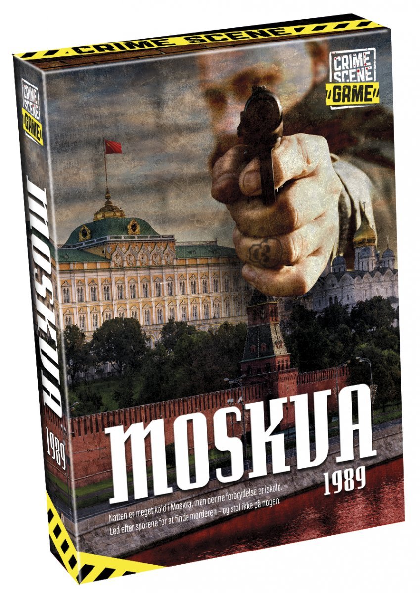 Køb Crime Scene: Moskva 1989 - Dansk Brætspil