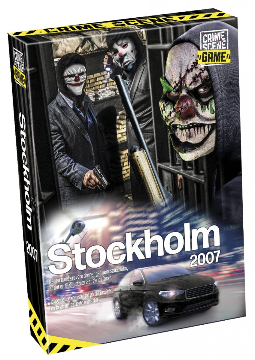 Køb Crime Scene: Stockholm 2007 - dansk Brætspil