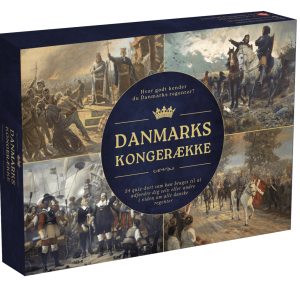 Køb Danmarks Kongerække - Quiz om kongerækken Brætspil