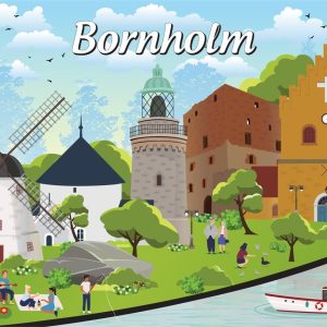 Køb Danske byer: Bornholm