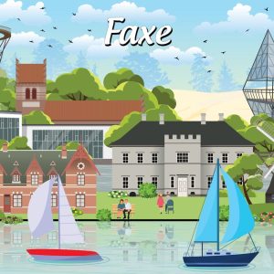 Køb Danske byer: Faxe