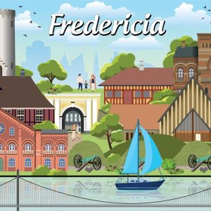 Køb Danske byer: Fredericia
