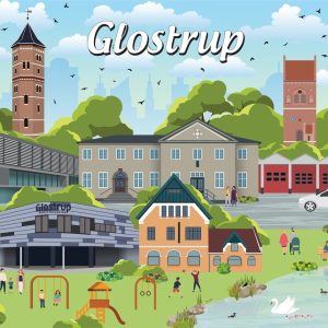 Køb Danske byer: Glostrup