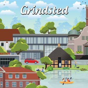 Køb Danske byer: Grindsted