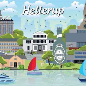 Køb Danske byer: Hellerup