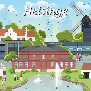 Køb Danske byer: Helsinge