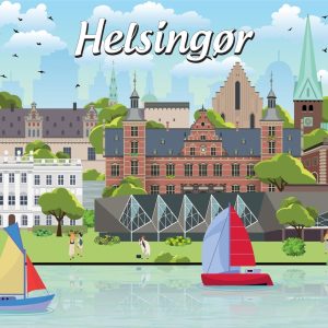 Køb Danske byer: Helsingør