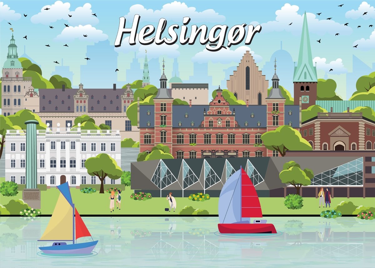 Køb Danske byer: Helsingør