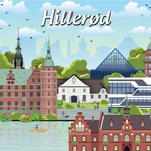 Køb Danske byer: Hillerød