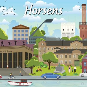 Køb Danske byer: Horsens