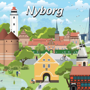 Køb Danske byer: Nyborg