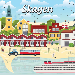 Køb Danske byer: Skagen