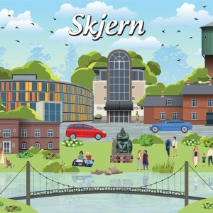 Køb Danske byer: Skjern