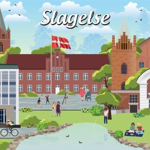 Køb Danske byer: Slagelse