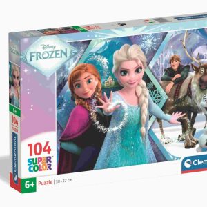 Køb Disney: Frost - 104 brikker Brætspil