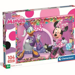 Køb Disney: Minnie og Andersine på tur - 104 brikker Brætspil