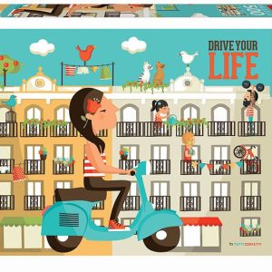 Køb Drive your Life - 500 brikker Brætspil