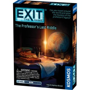 Køb EXIT 19: The Professors Last Riddle - Engelsk Brætspil