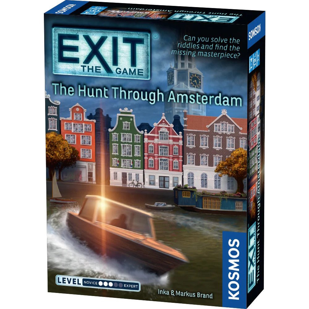 Køb EXIT 20: The Hunt Through Amsterdam - Engelsk Brætspil