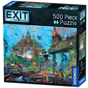 Køb Exit: Nøglen til Atlantis - 500 brikker Brætspil