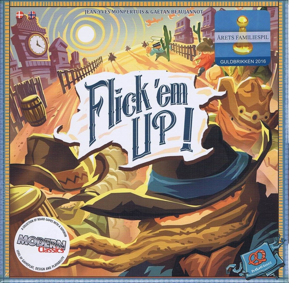 Køb Flick 'em Up! - Dansk Brætspil