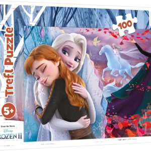 Køb Frozen - 100 brikker Brætspil