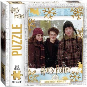 Køb Harry Potter: Jul på Hogwarts - 550 brikker Brætspil