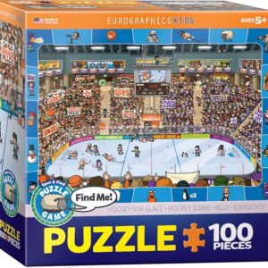 Køb Hockeykampen - 100 brikker Brætspil