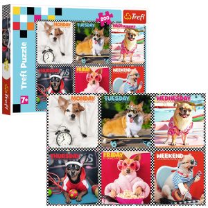 Køb Hunde Hele Ugen - 200 brikker Brætspil