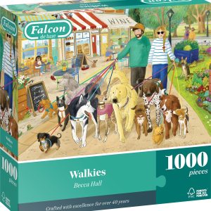 Køb Hundene på gåtur - 1000 brikker Brætspil