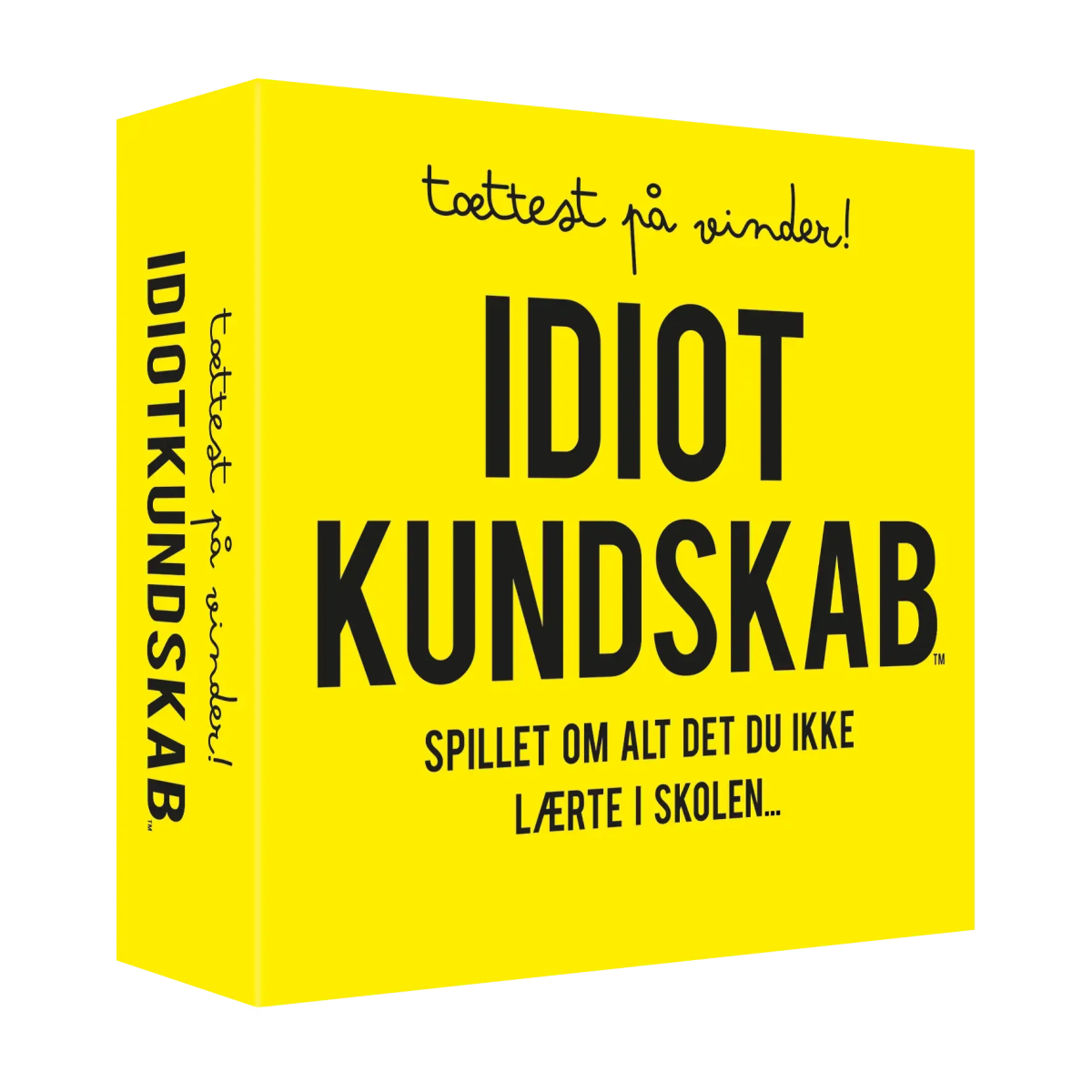 Køb Idiotkundskab: Tættest på vinder Brætspil