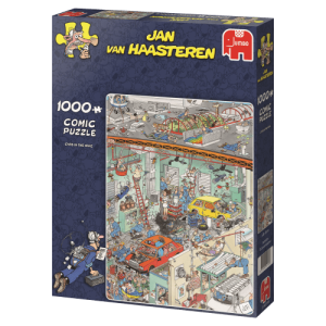 Køb Jan van Haasteren - Cars in the Make - 1000 brikker Brætspil