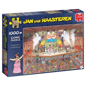 Køb Jan van Haasteren - Eurosong Contest - 1000 brikker Brætspil