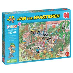 Køb Jan van Haasteren: I skolegården - 360 brikker Brætspil