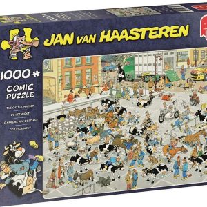 Køb Jan van Haasteren: Kvægmarkedet - 1000 brikker Brætspil