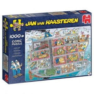 Køb Jan van Haasteren: På krydstogt - 1000 Brikker Brætspil